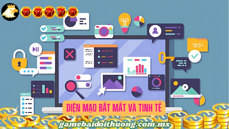 Diện mạo của thương hiệu bắt mắt và sang trọng