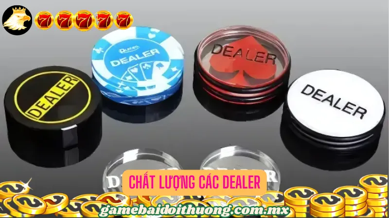 Dàn dealer xịn sò, quyến rũ và chuyên nghiệp tại cổng game bài